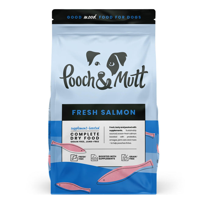 Single Protein Fresh Salmon Dry Food